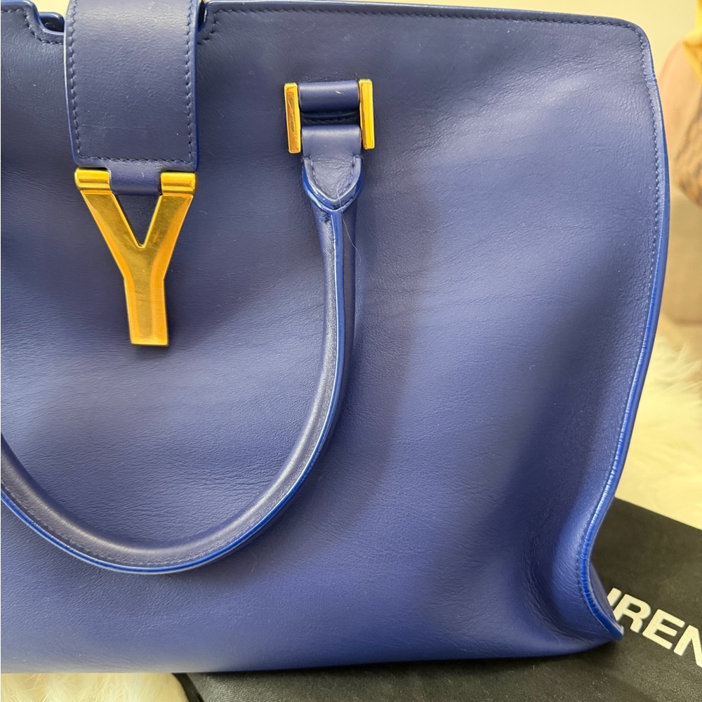 SAINT LAURENT CHYC Cabas Y Logo HANDBAG by I - Picture 3 of 12